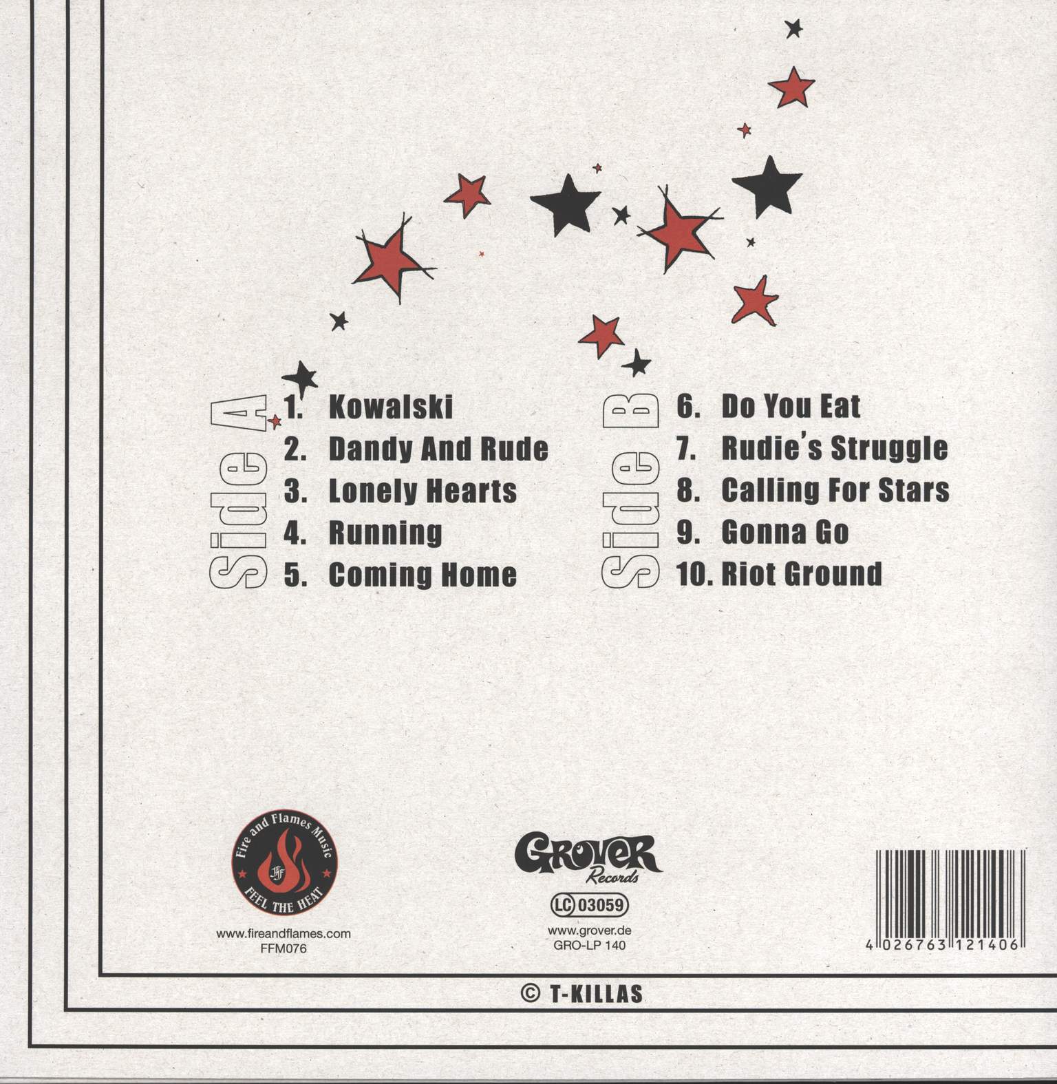 T-Killas: Awareness, 1×LP (Vinyl)
