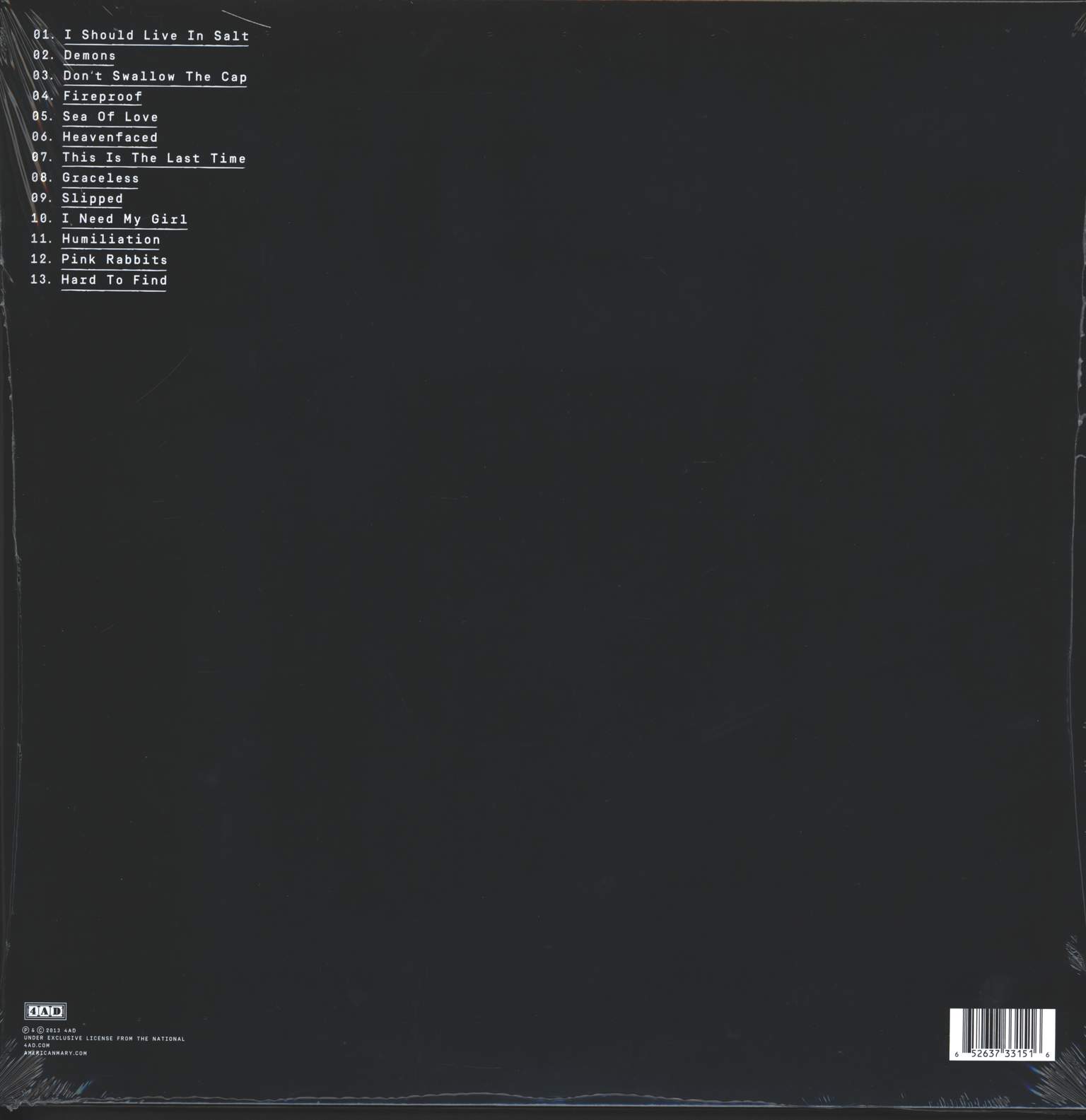 The National: Trouble Will Find Me, 2×LP (Vinyl)