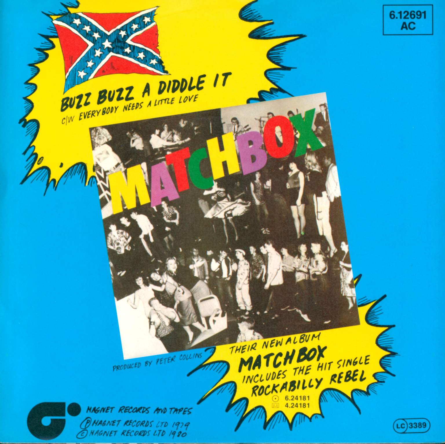 Matchbox: Buzz Buzz A Diddle It, 1×7" Single (Vinyl)