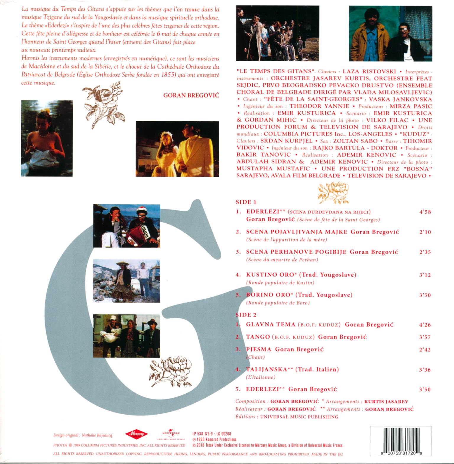 Goran Bregović: Le Temps Des Gitans / Kuduz, 1×LP (Vinyl)