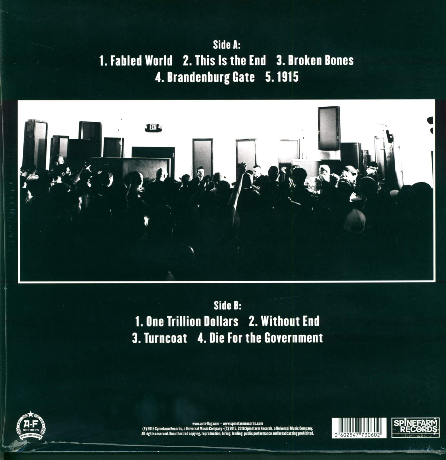Anti-Flag: Live Acoustic At 11th Street Records, 1×LP (Vinyl)
