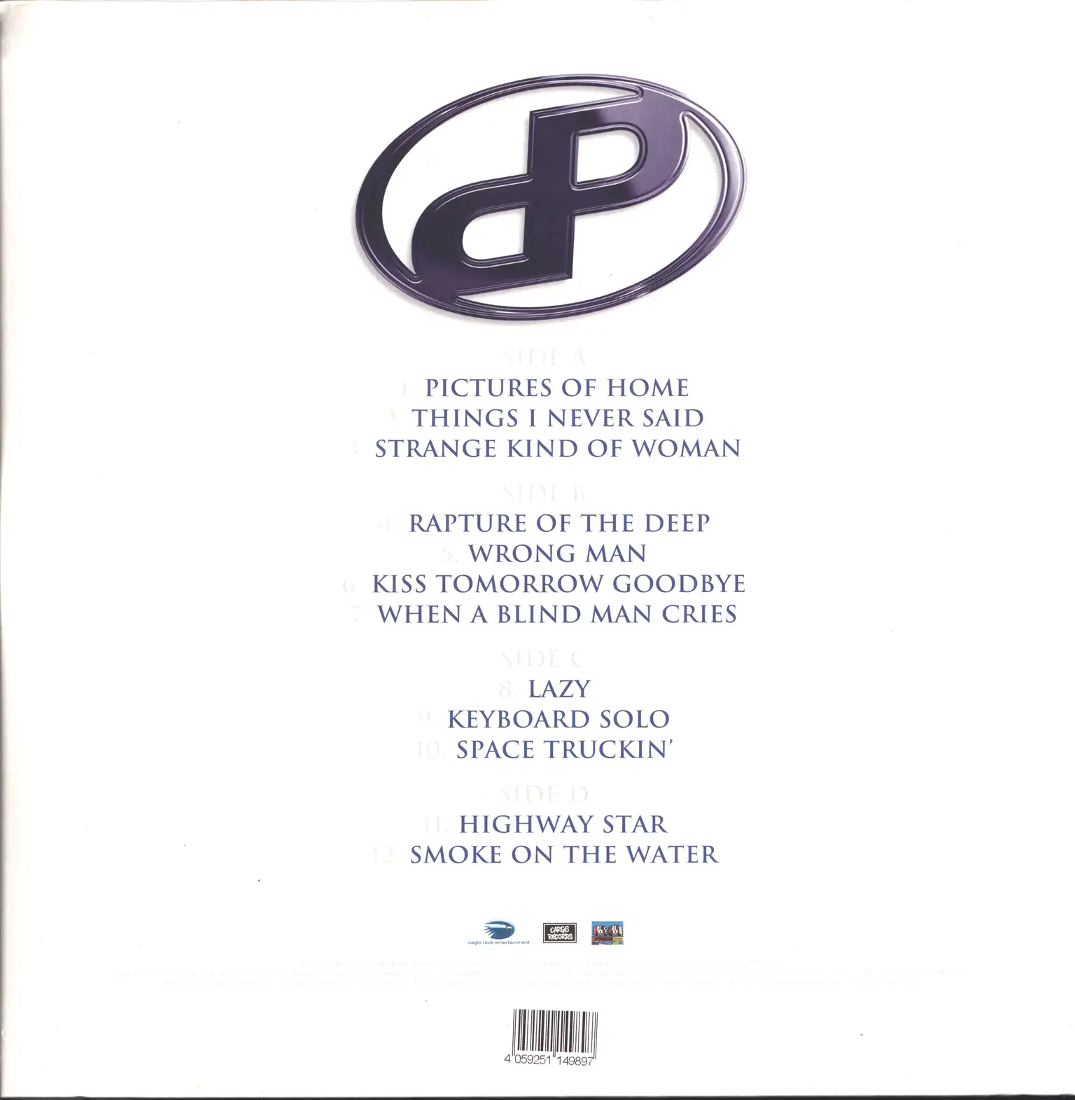 Deep Purple: Live At Montreux 2006 - They All Came Down To Montreux, 2×LP (Vinyl)
