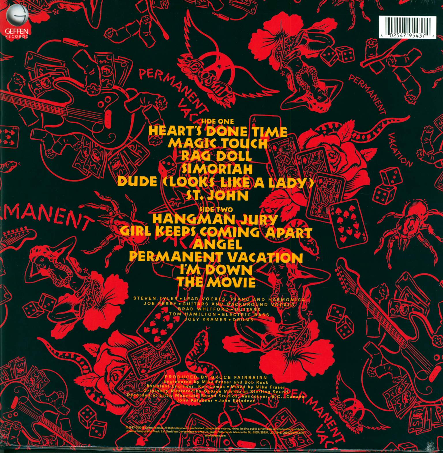 Aerosmith: Permanent Vacation, 1×LP (Vinyl)