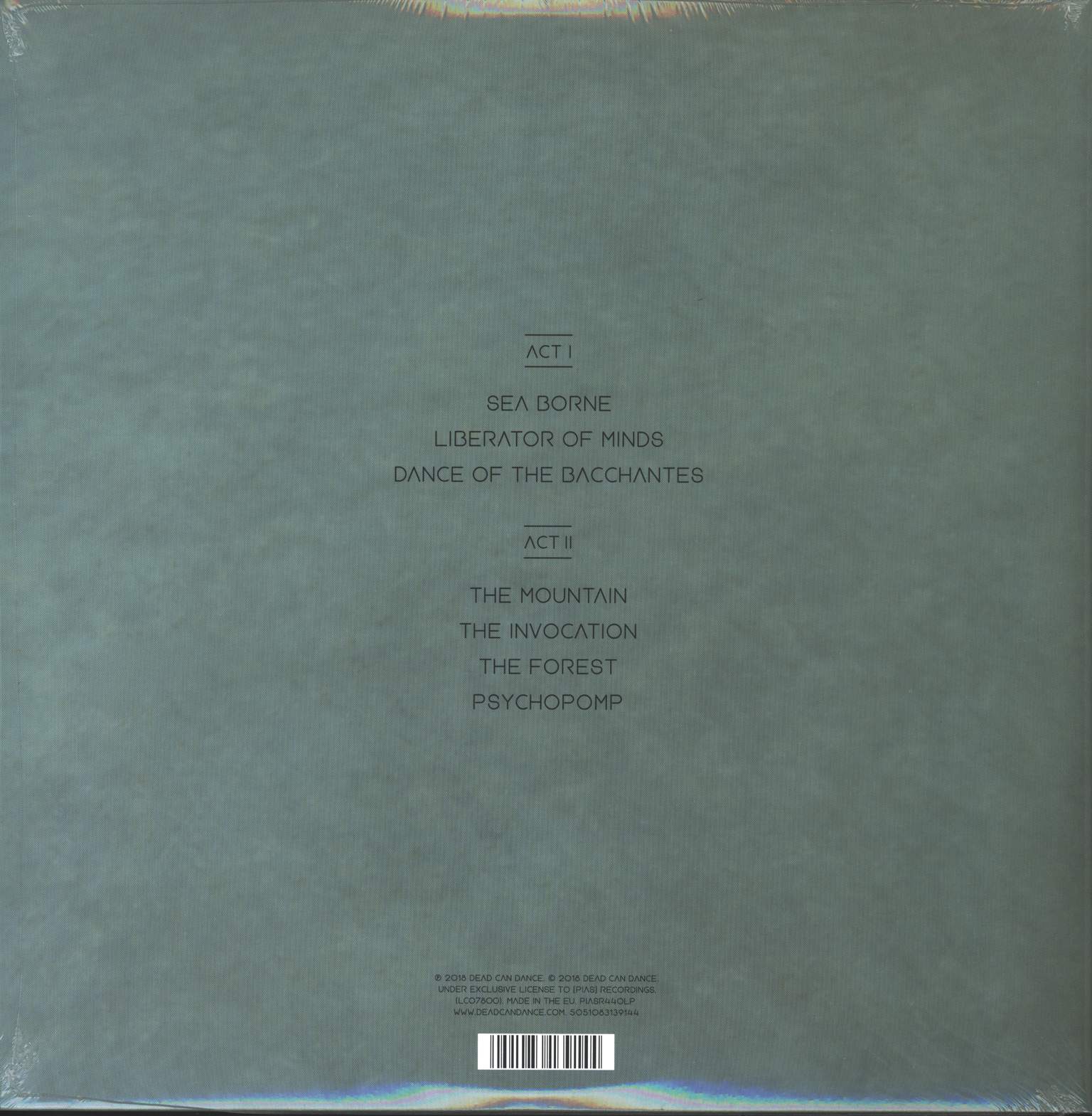 Dead Can Dance: Dionysus, 1×LP (Vinyl)