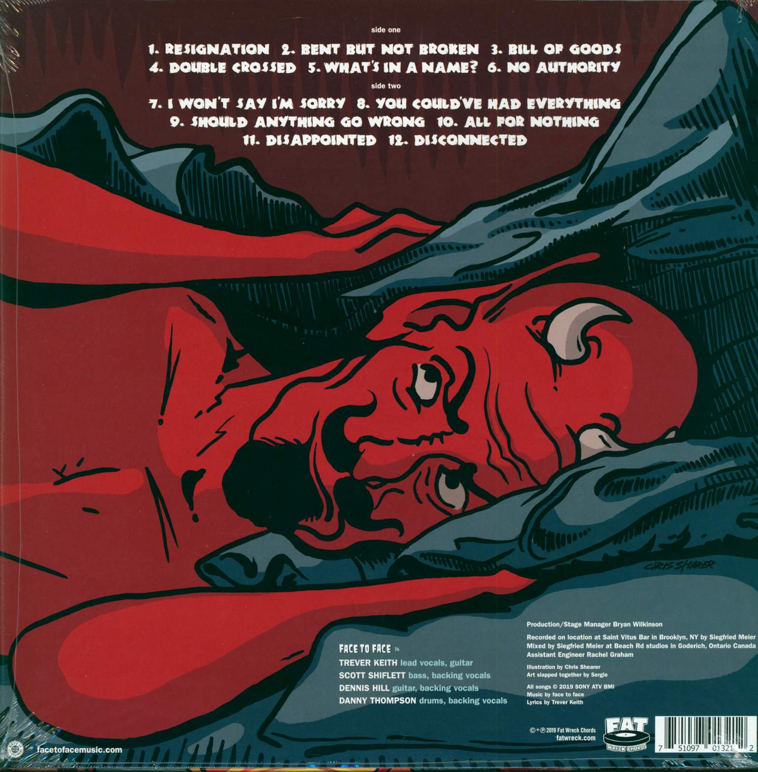 Face To Face: Live In A Dive, 1×LP (Vinyl)