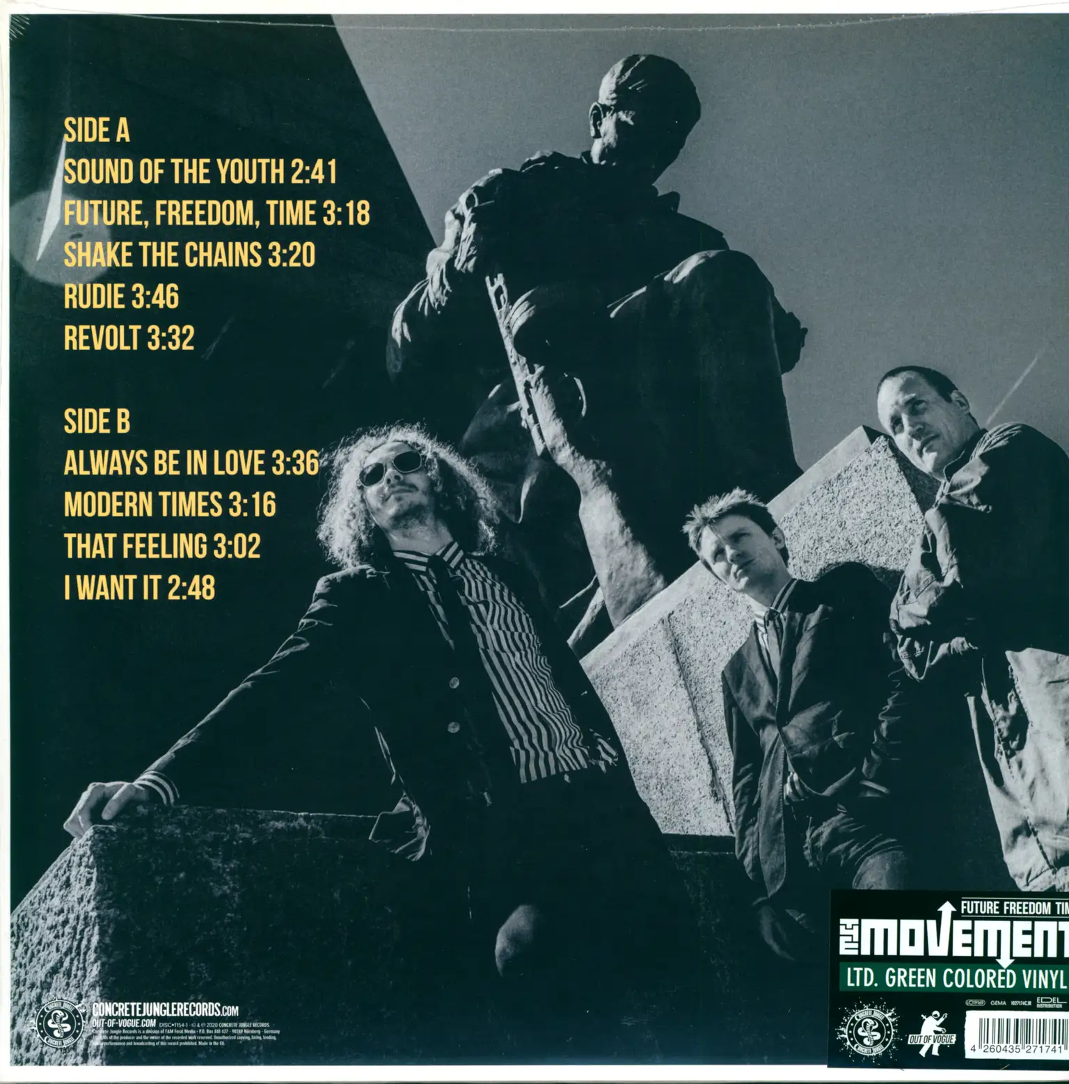 The Movement: Future Freedom Time, 1×LP (Vinyl)