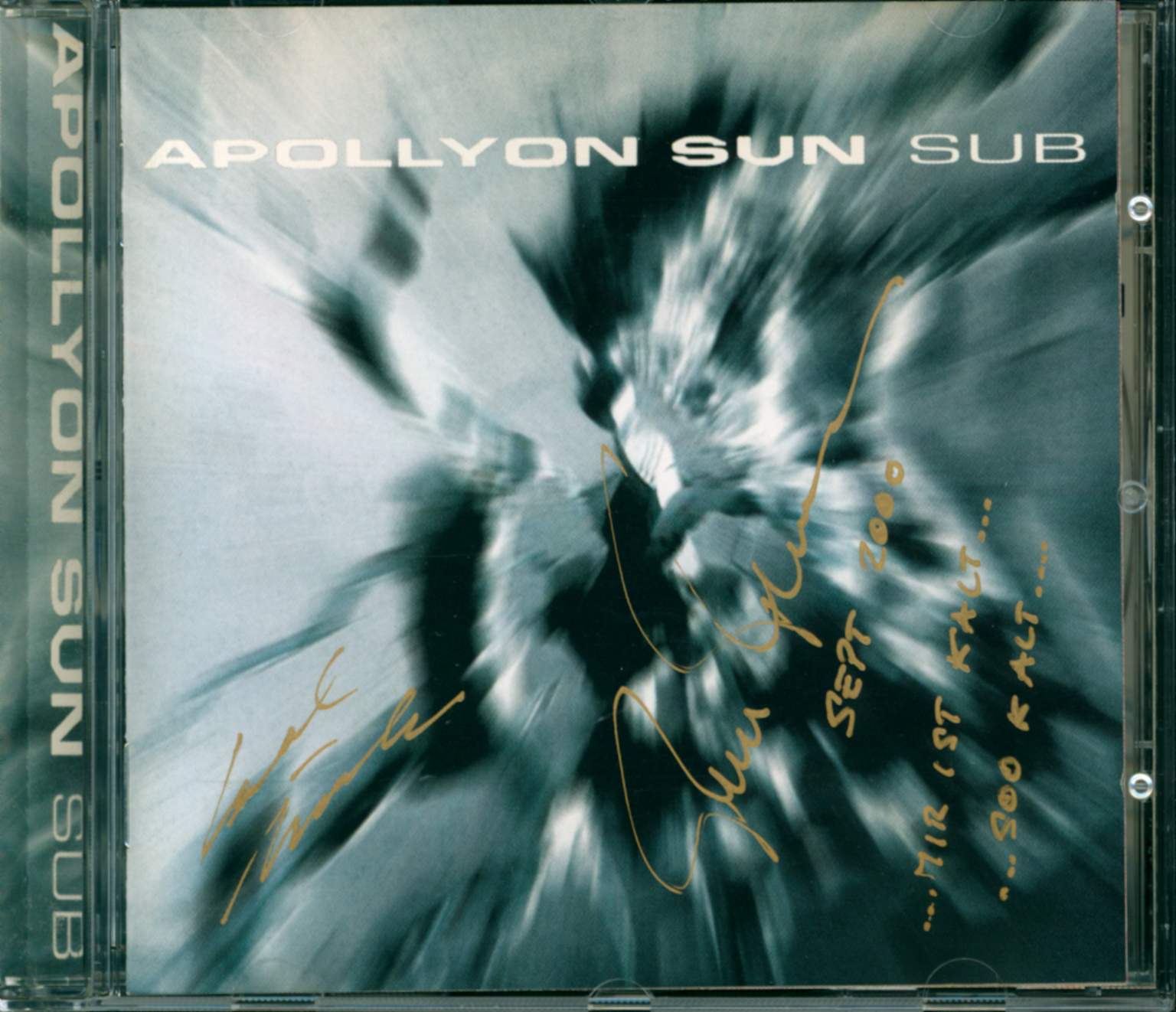 Apollyon Sun: Sub, 1×CD