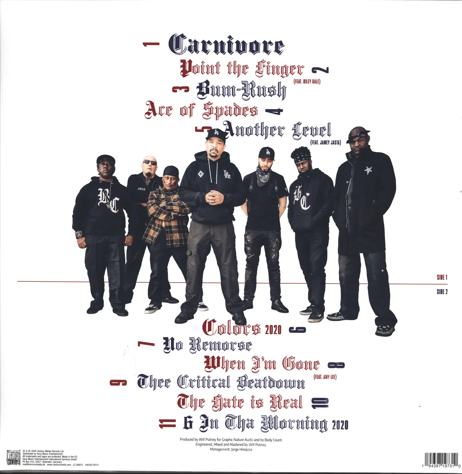 Body Count: Carnivore, 1×LP (Vinyl)