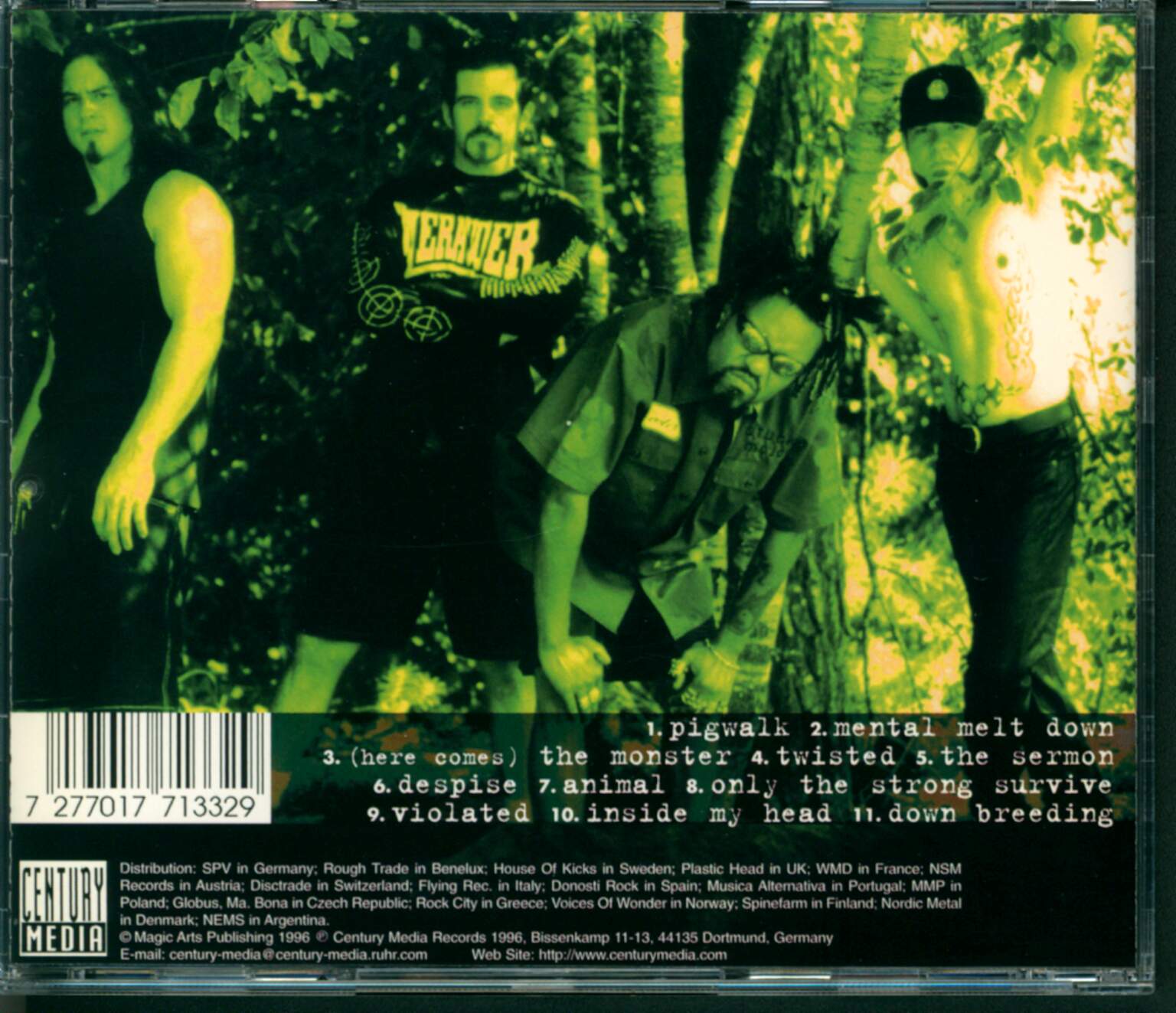 Stuck Mojo: Pigwalk, 1×CD
