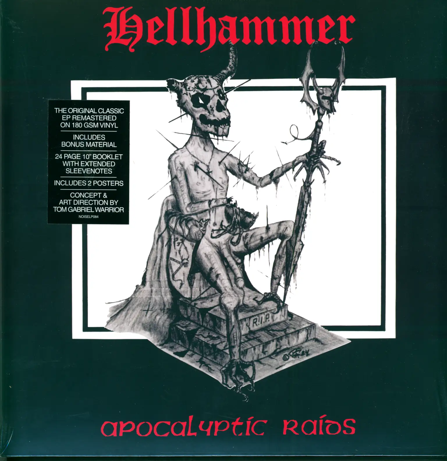 Hellhammer: Apocalyptic Raids, 1×LP (Vinyl)