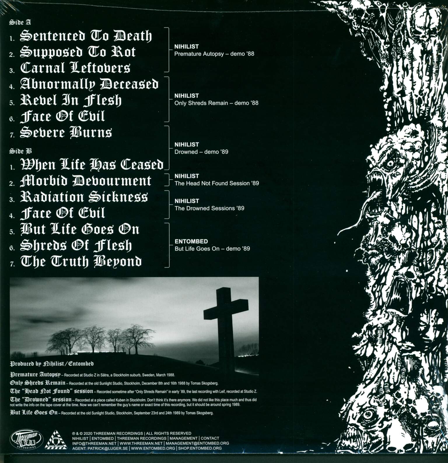 Nihilist: Carnal Leftovers, 1×LP (Vinyl)