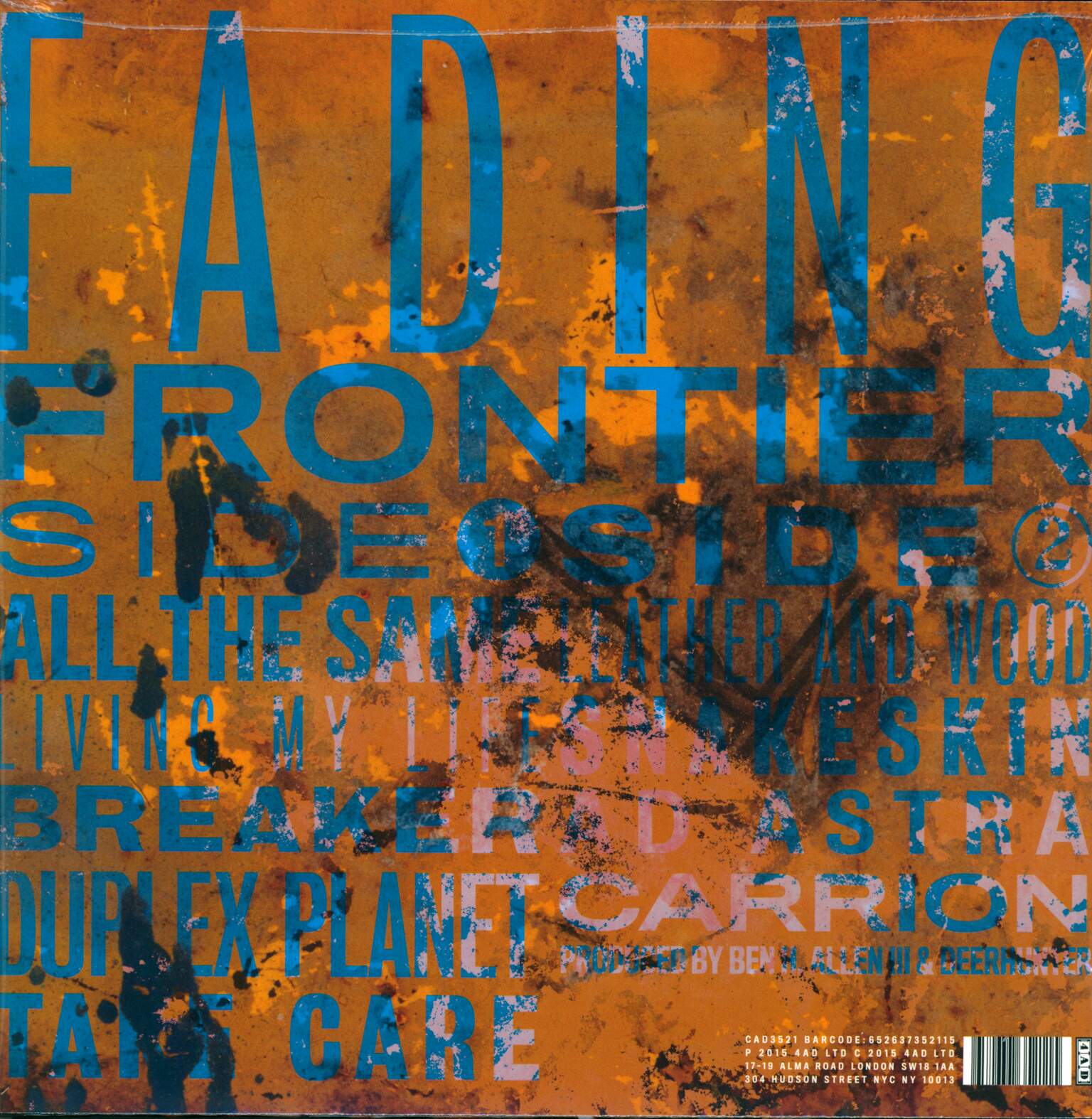 Deerhunter: Fading Frontier, 1×LP (Vinyl)