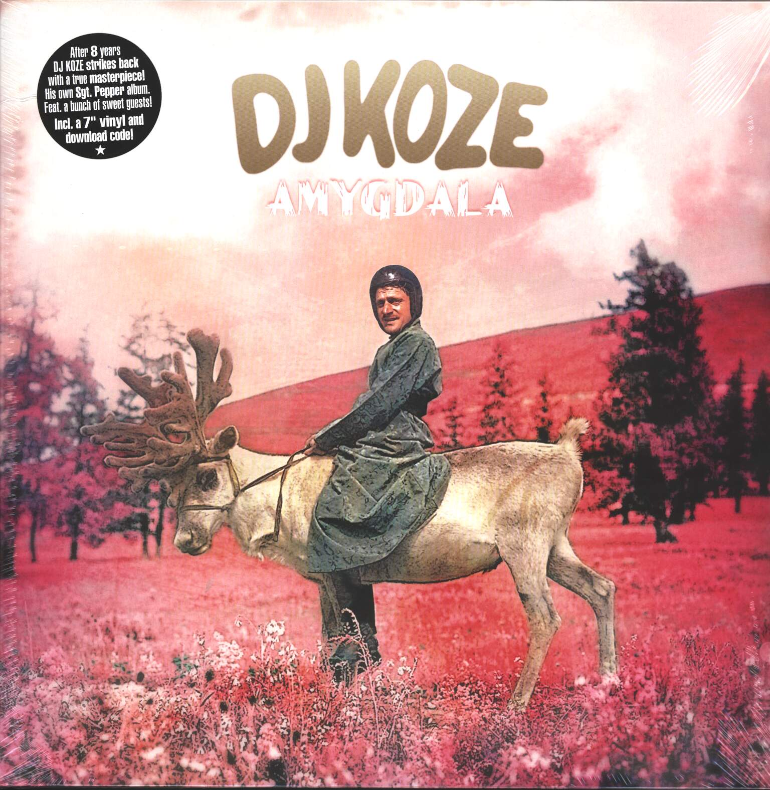 DJ Koze: Amygdala, 2×LP (Vinyl), 1×7" Single (Vinyl)