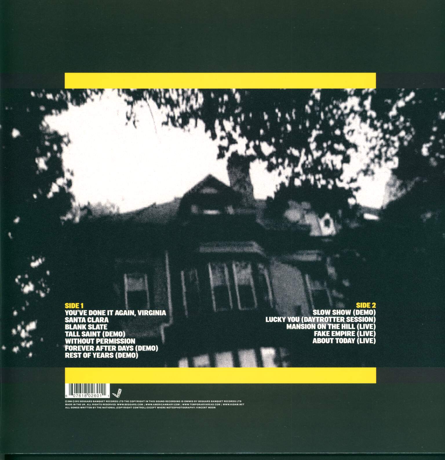 The National: The Virginia EP, 1×LP (Vinyl)