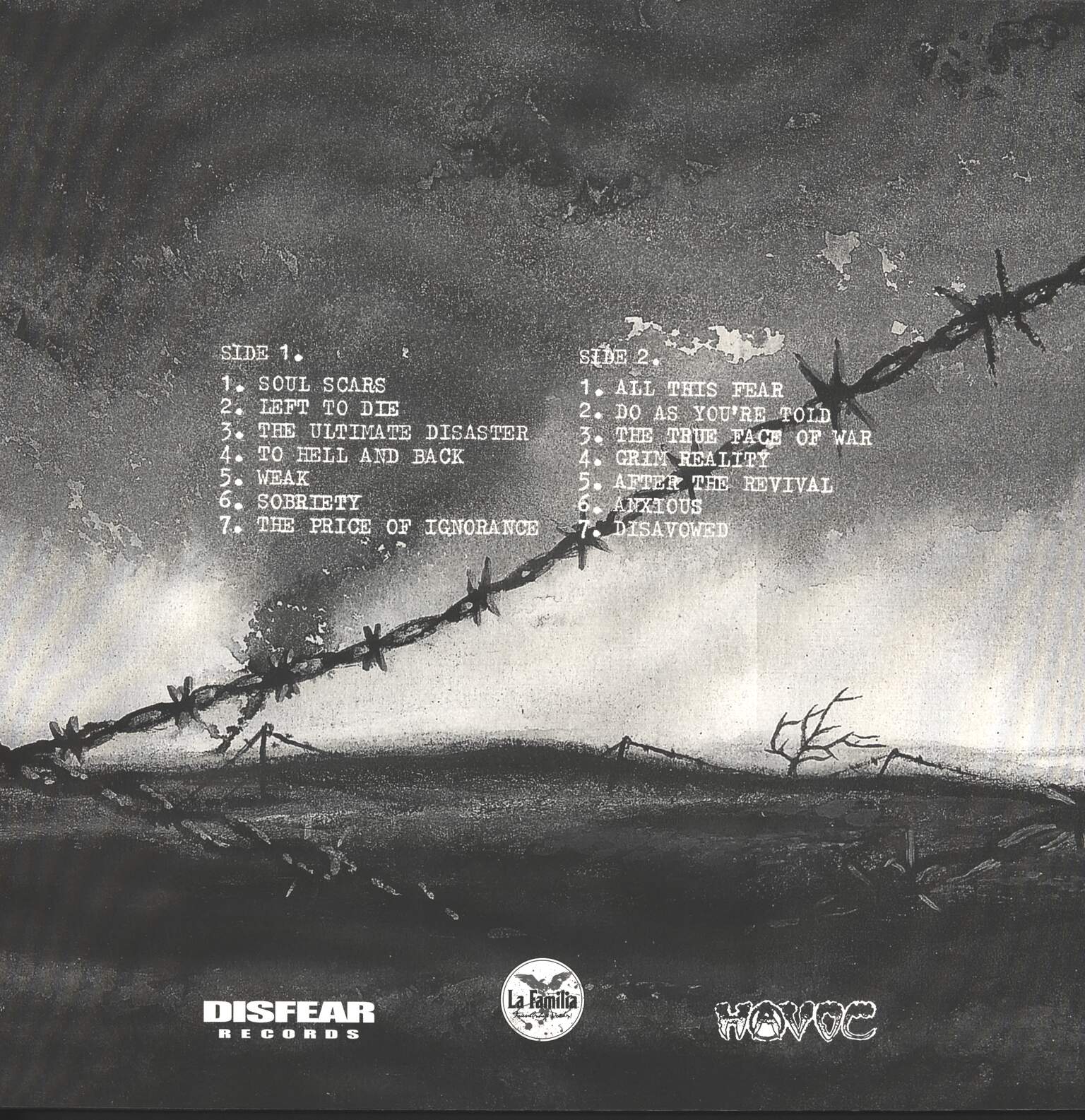 Disfear: Soul Scars, 1×LP (Vinyl)
