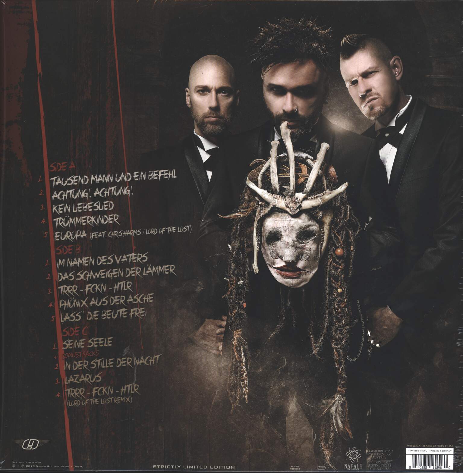 Oomph: Ritual, 1×LP (Vinyl), 1×LP (Vinyl)