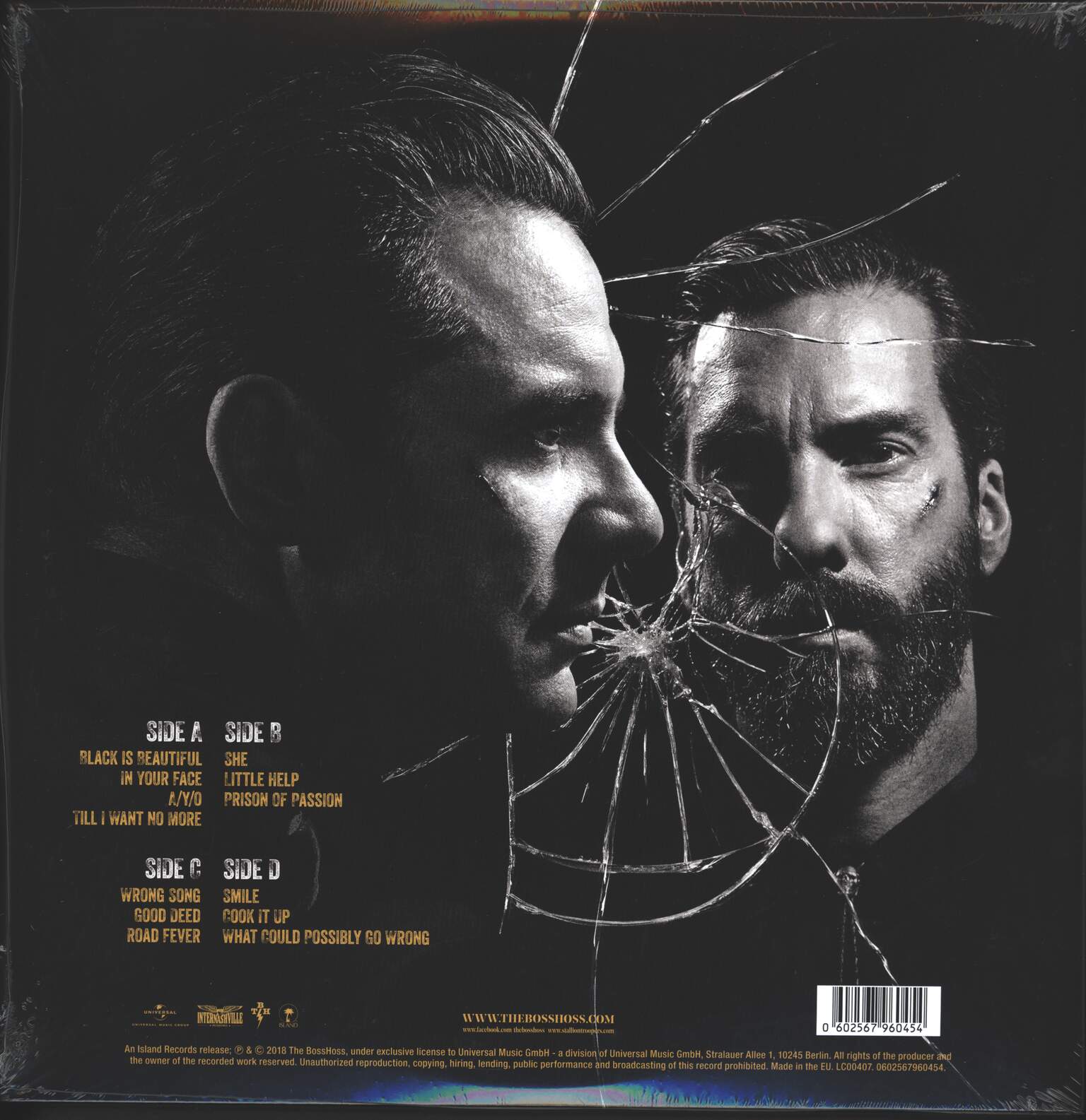 The Bosshoss: Black Is Beautiful, 2×LP (Vinyl)