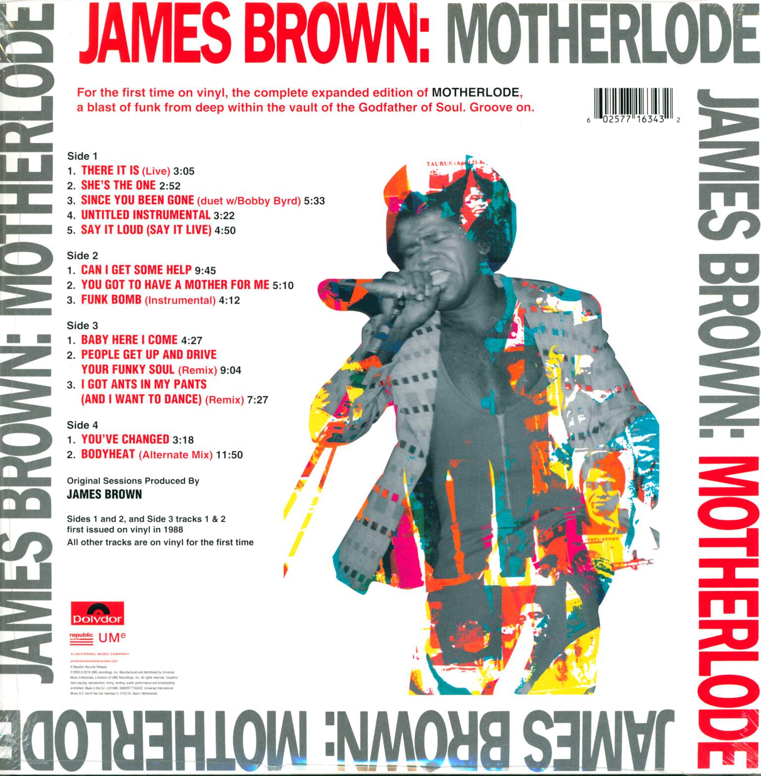 James Brown: Motherlode, 2×LP (Vinyl)