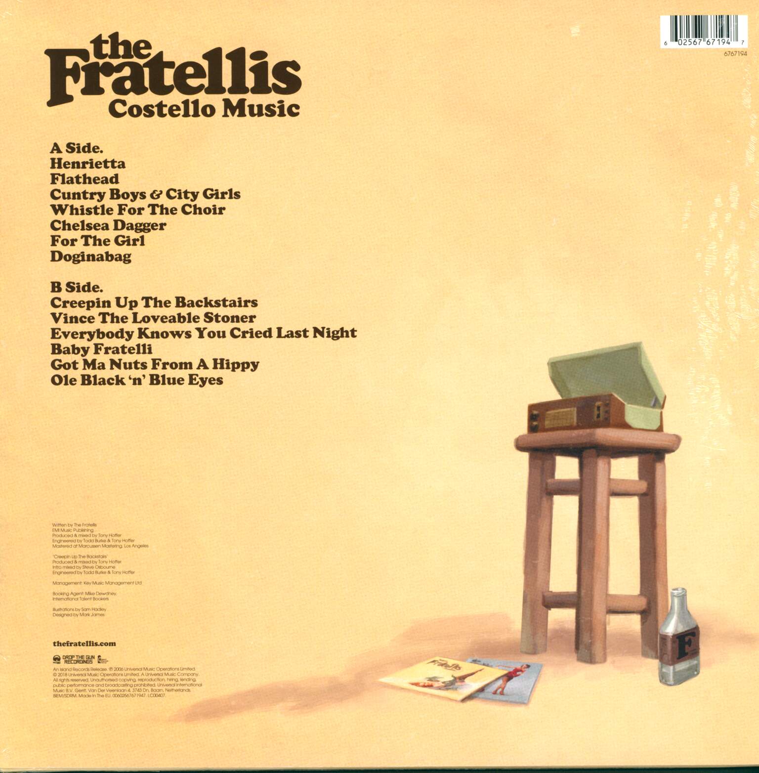 The Fratellis: Costello Music, 1×LP (Vinyl)