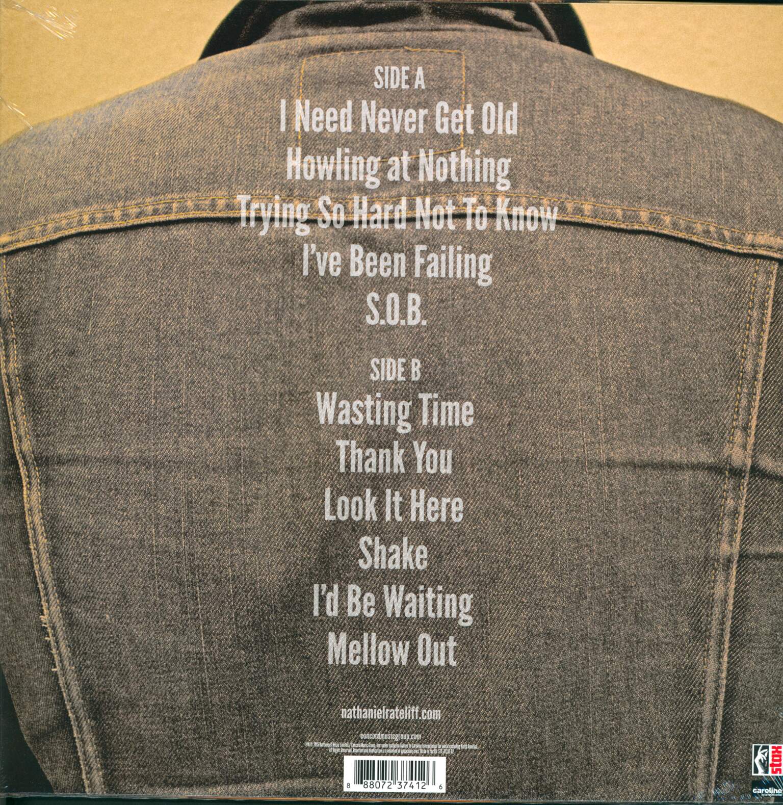 Nathaniel Rateliff And The Night Sweats: Nathaniel Rateliff & The Night Sweats, 1×LP (Vinyl)