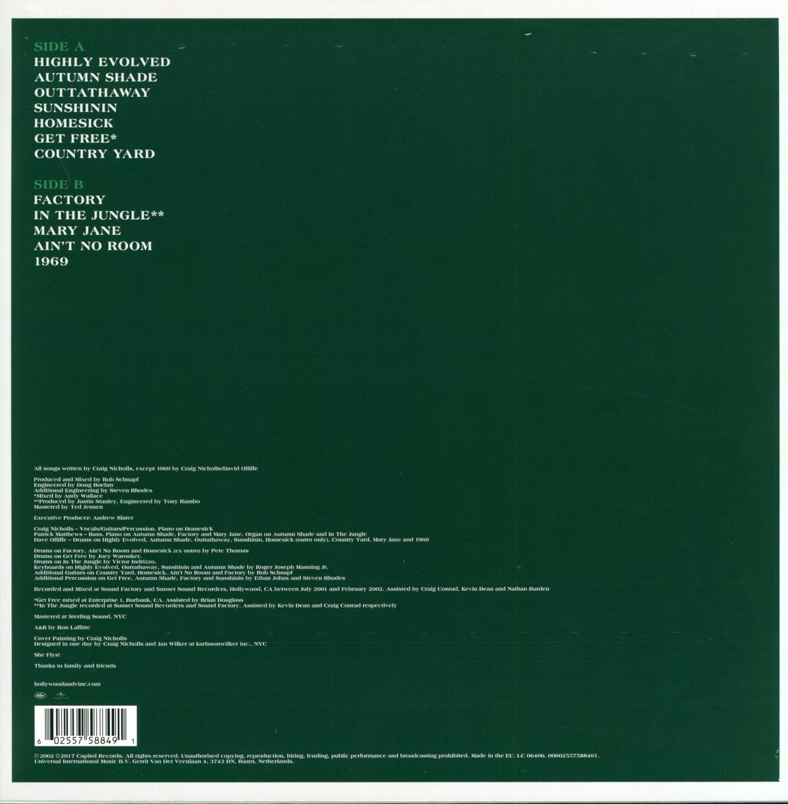 The Vines: Highly Evolved, 1×LP (Vinyl)