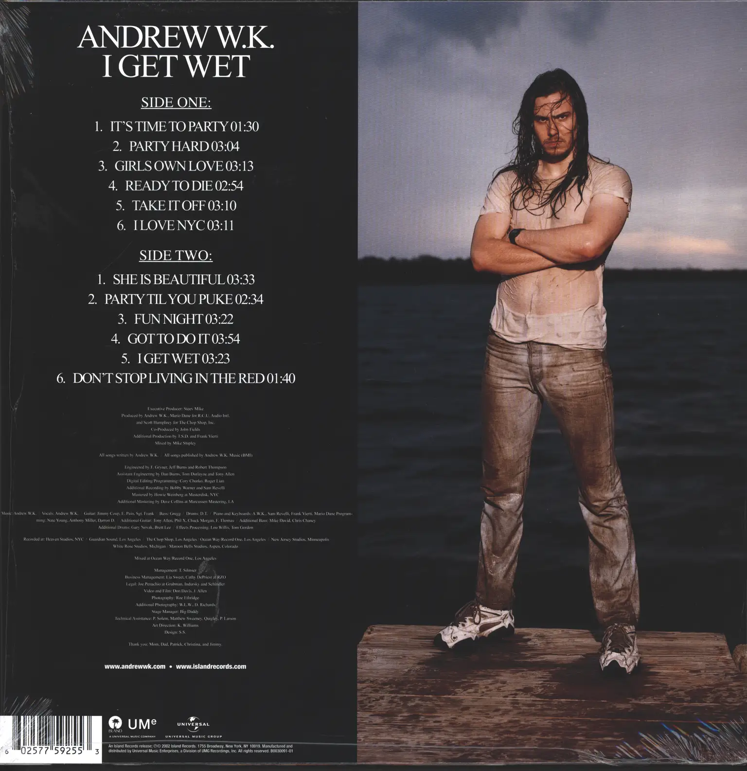 Andrew W.K.: I Get Wet, 1×LP (Vinyl)