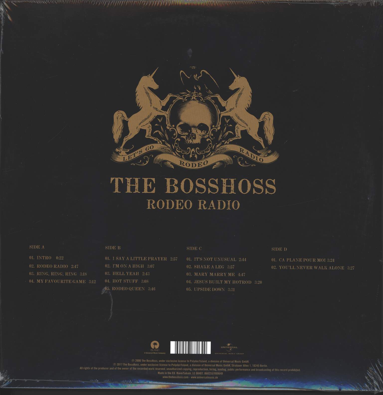 The Bosshoss: Rodeo Radio, 1×LP (Vinyl), 1×LP (Vinyl)