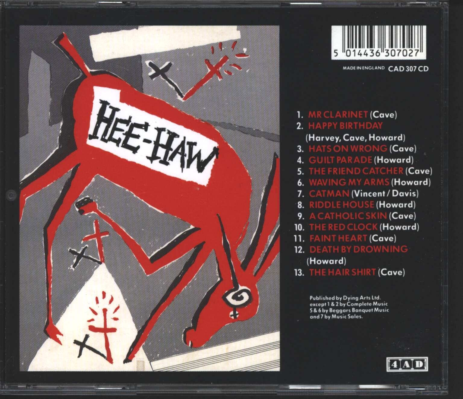 The Birthday Party: Hee-Haw, 1×CD