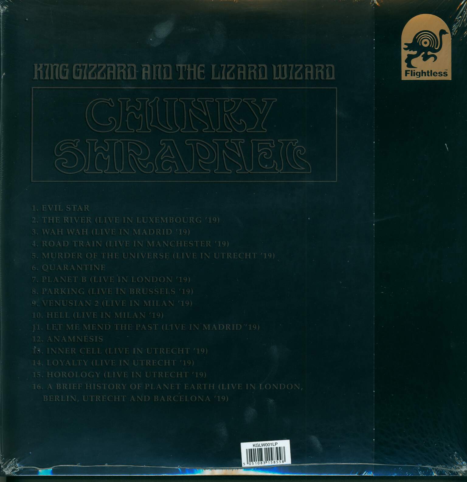 King Gizzard And The Lizard Wizard: Chunky Shrapnel, 2×LP (Vinyl)