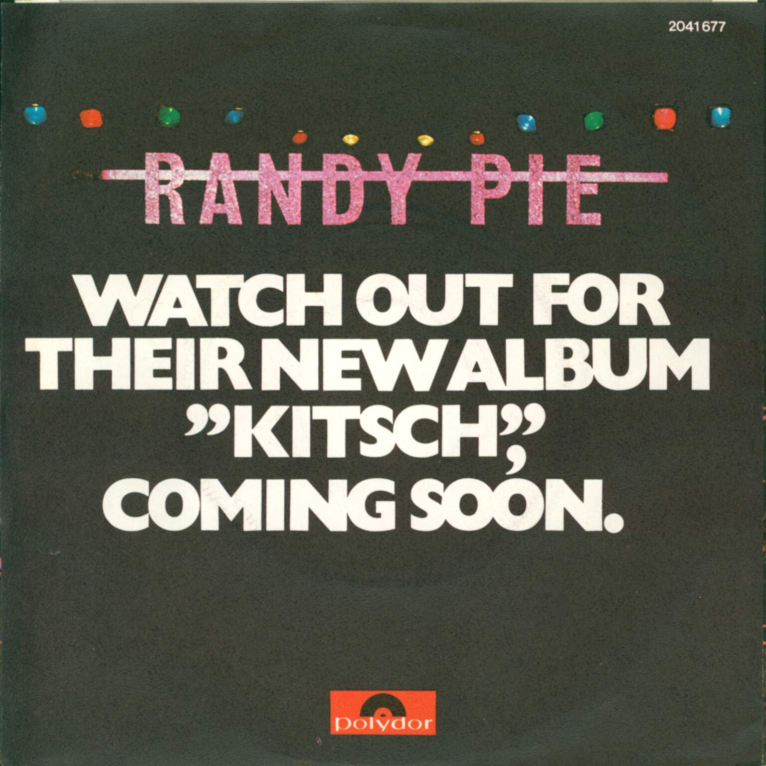 Randy Pie: I Am The Joker, 1×7" Single (Vinyl)