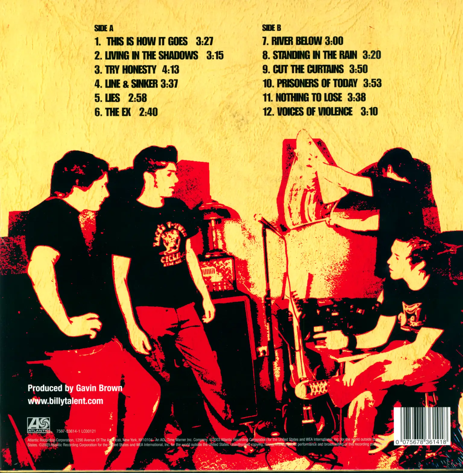 Billy Talent: Billy Talent, 1×LP (Vinyl)
