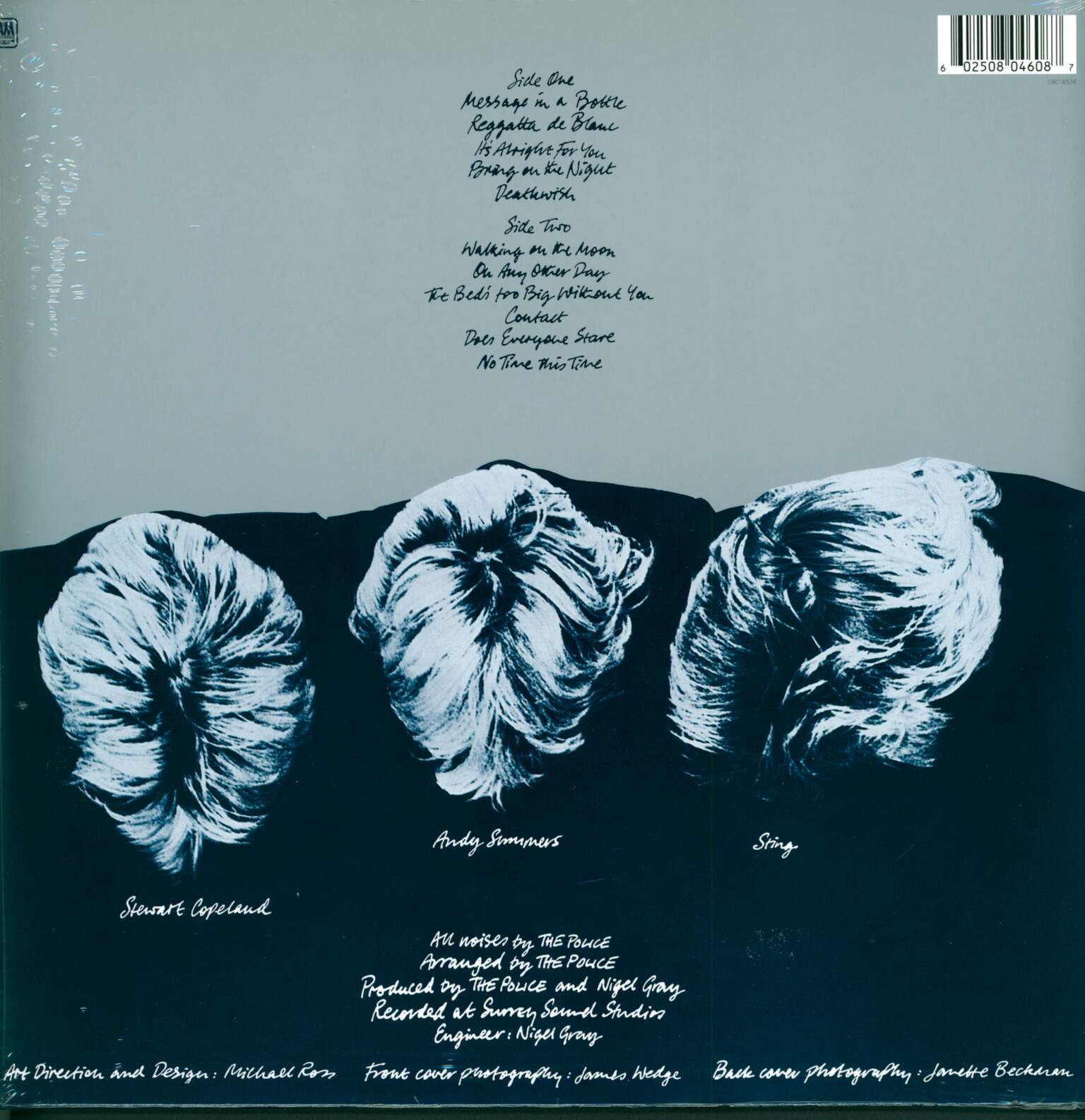 The Police: Reggatta de Blanc, 1×LP (Vinyl)
