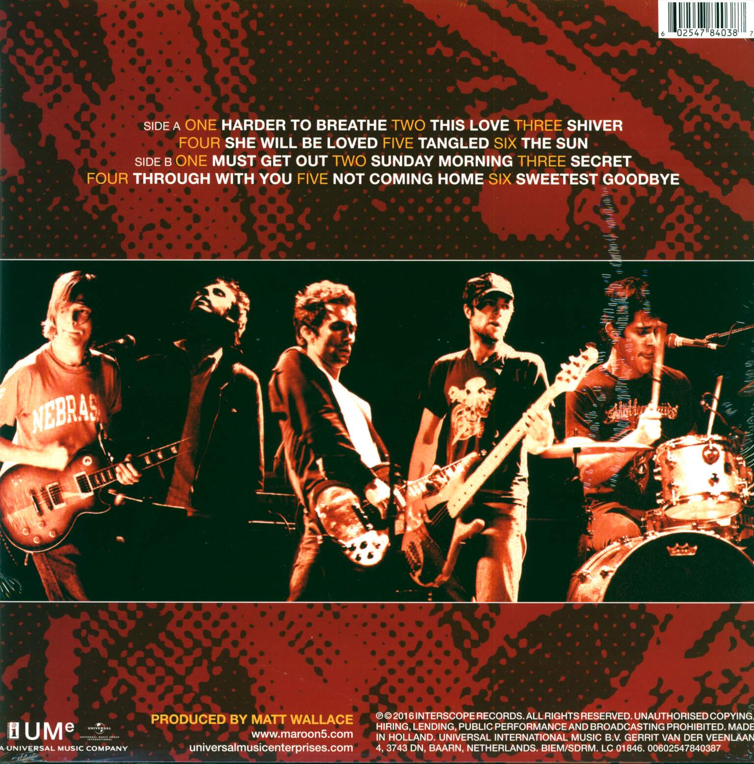 Maroon 5: Songs About Jane, 1×LP (Vinyl)