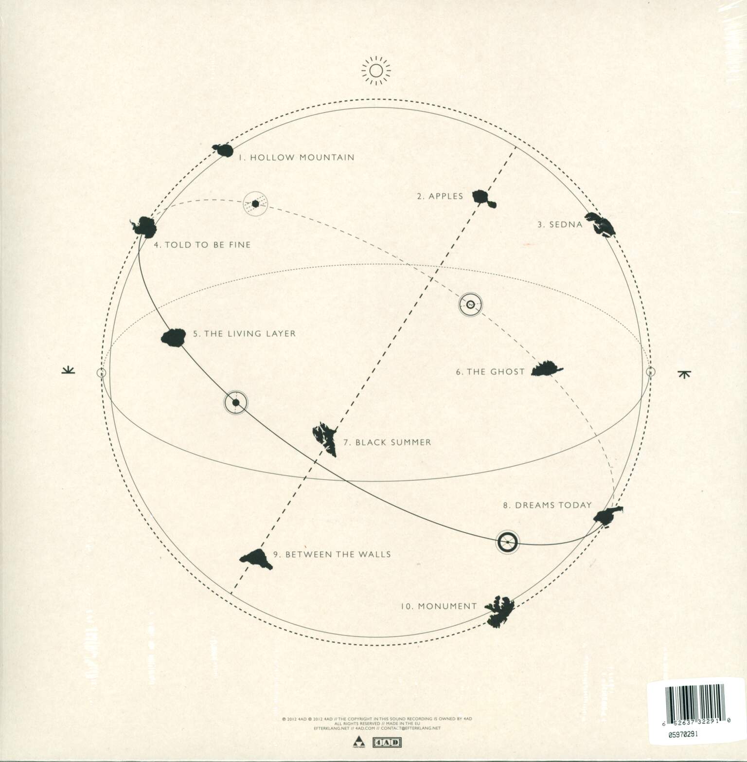 Efterklang: Piramida, 1×CD, 1×LP (Vinyl)