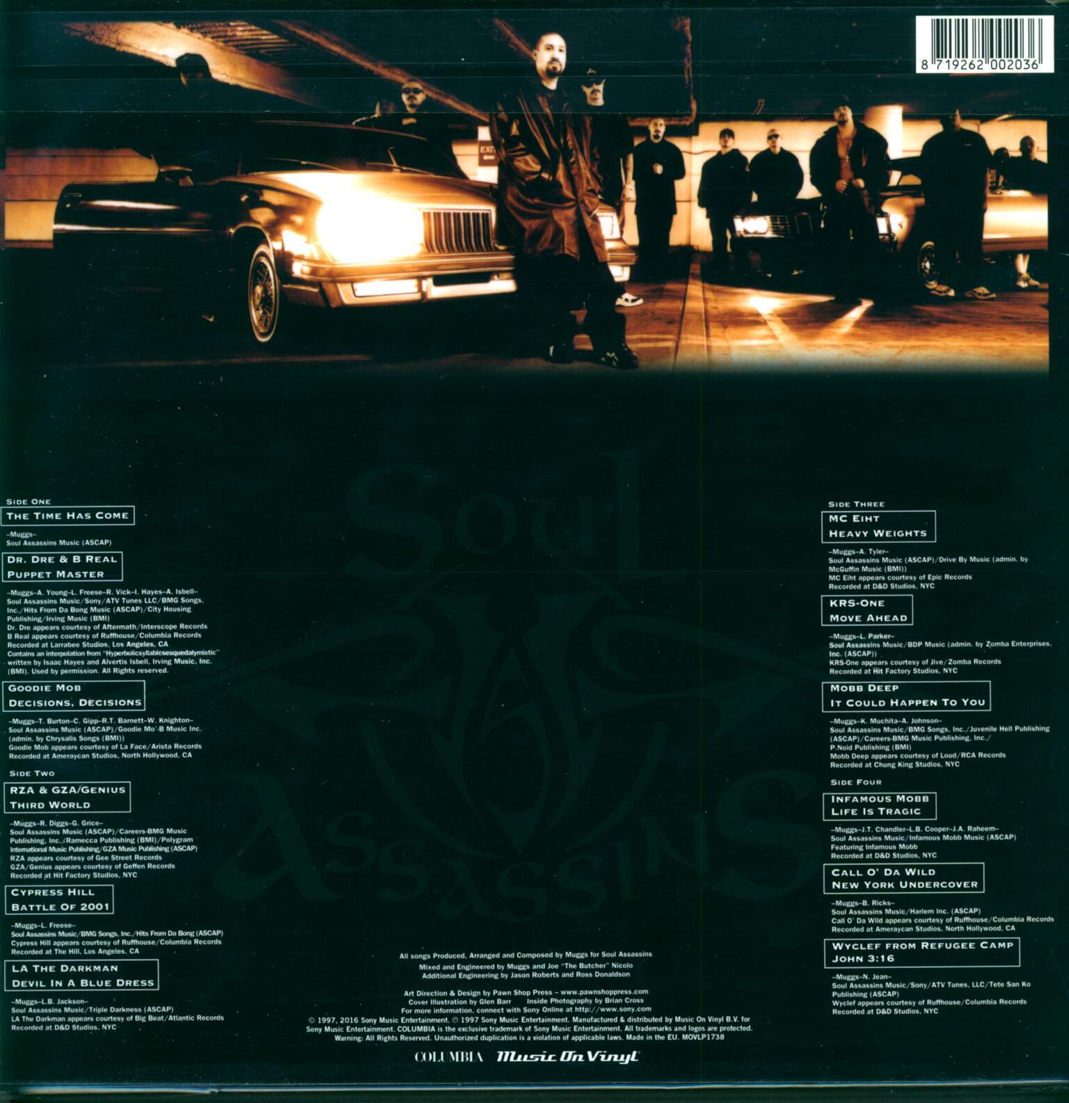 DJ Muggs: The Soul Assassins (Chapter 1), 2×LP (Vinyl)