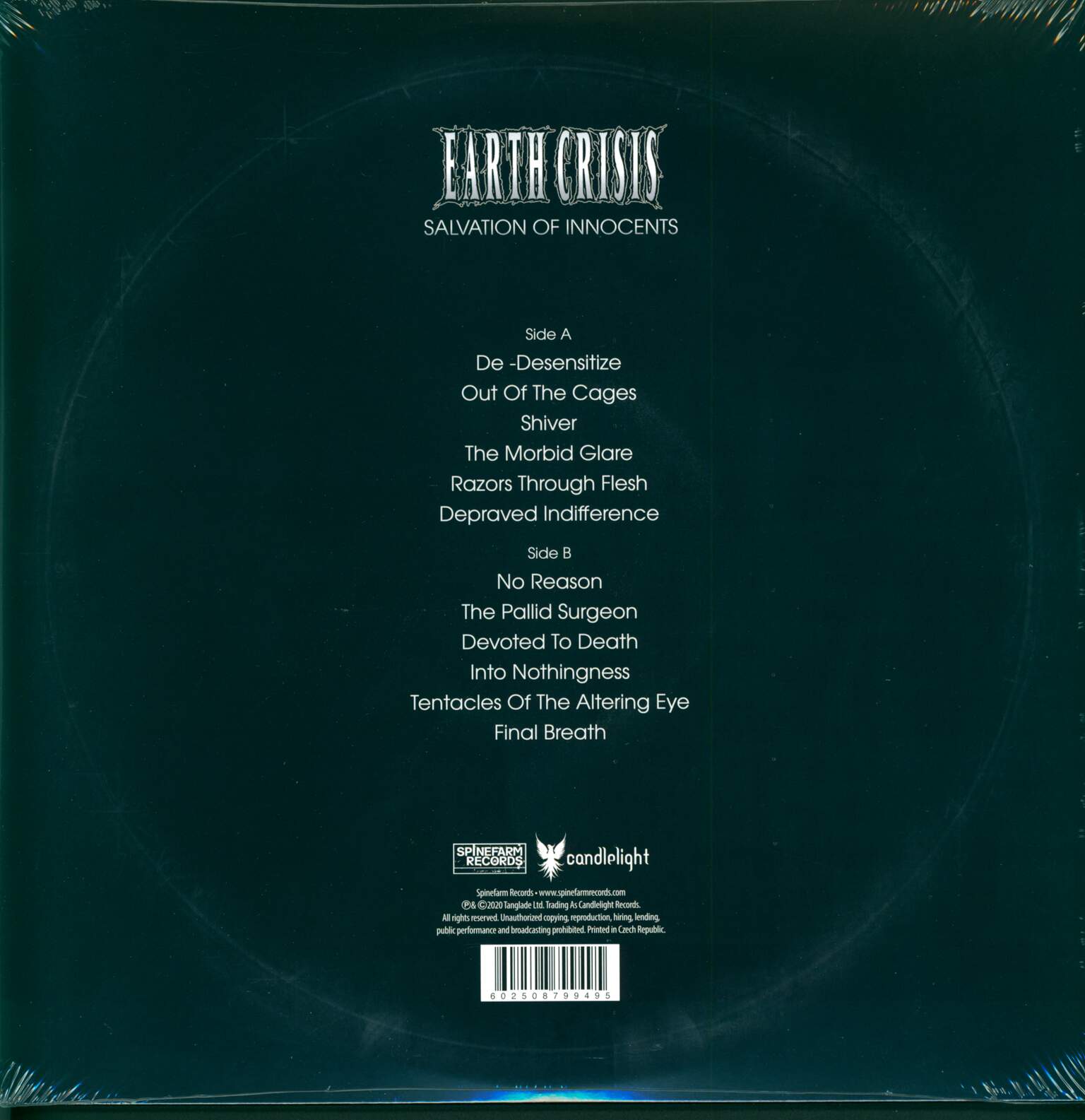 Earth Crisis: Salvation Of Innocents, LP (Vinyl)