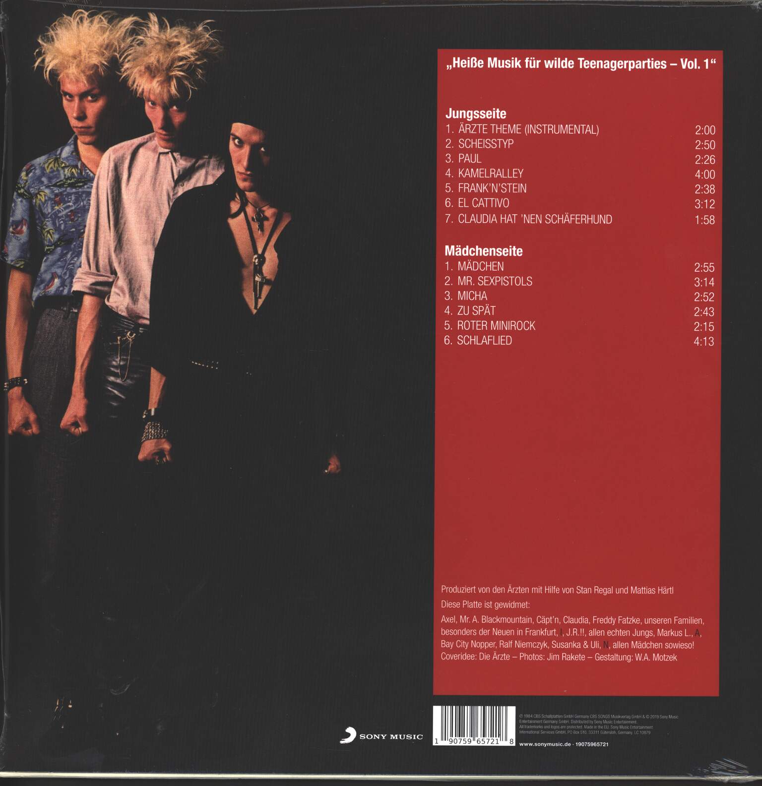 Die Ärzte: Debil, 1×LP (Vinyl)