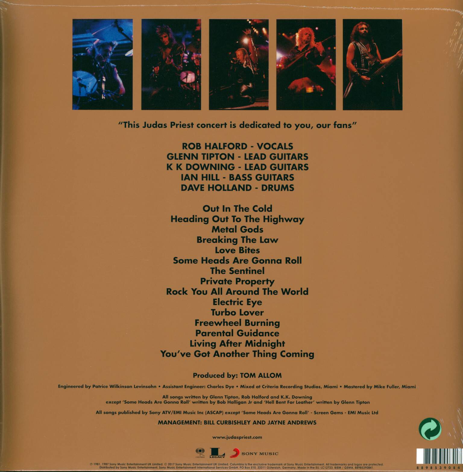Judas Priest: Priest...Live, 2×LP (Vinyl)