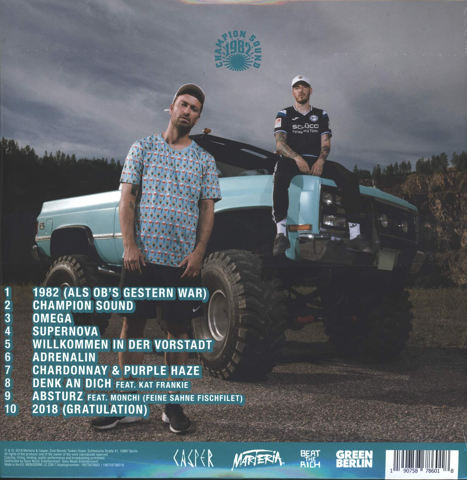 Marteria: 1982, 1×CD, 2×LP (Vinyl)