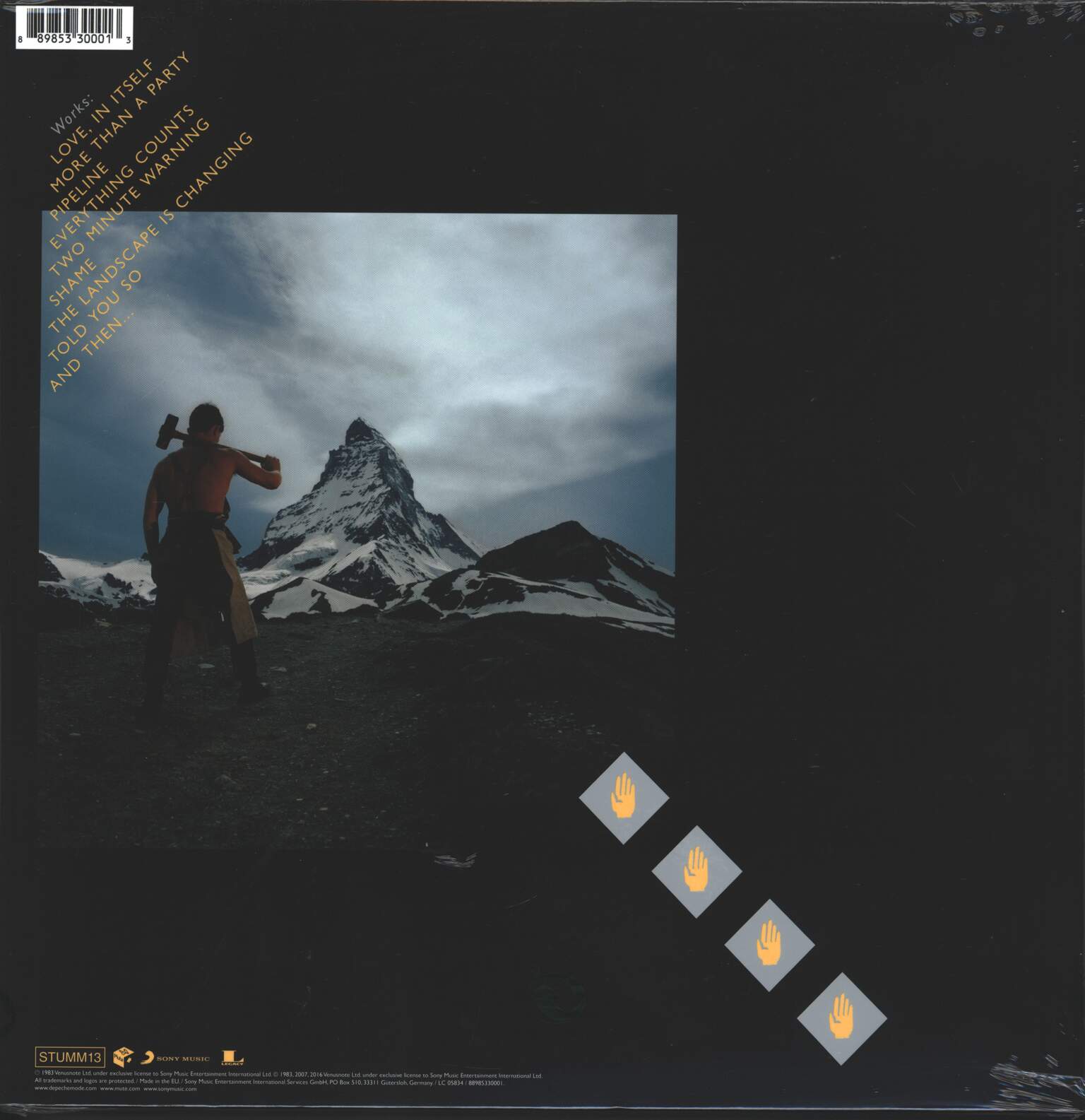 Depeche Mode: Construction Time Again, 1×LP (Vinyl)