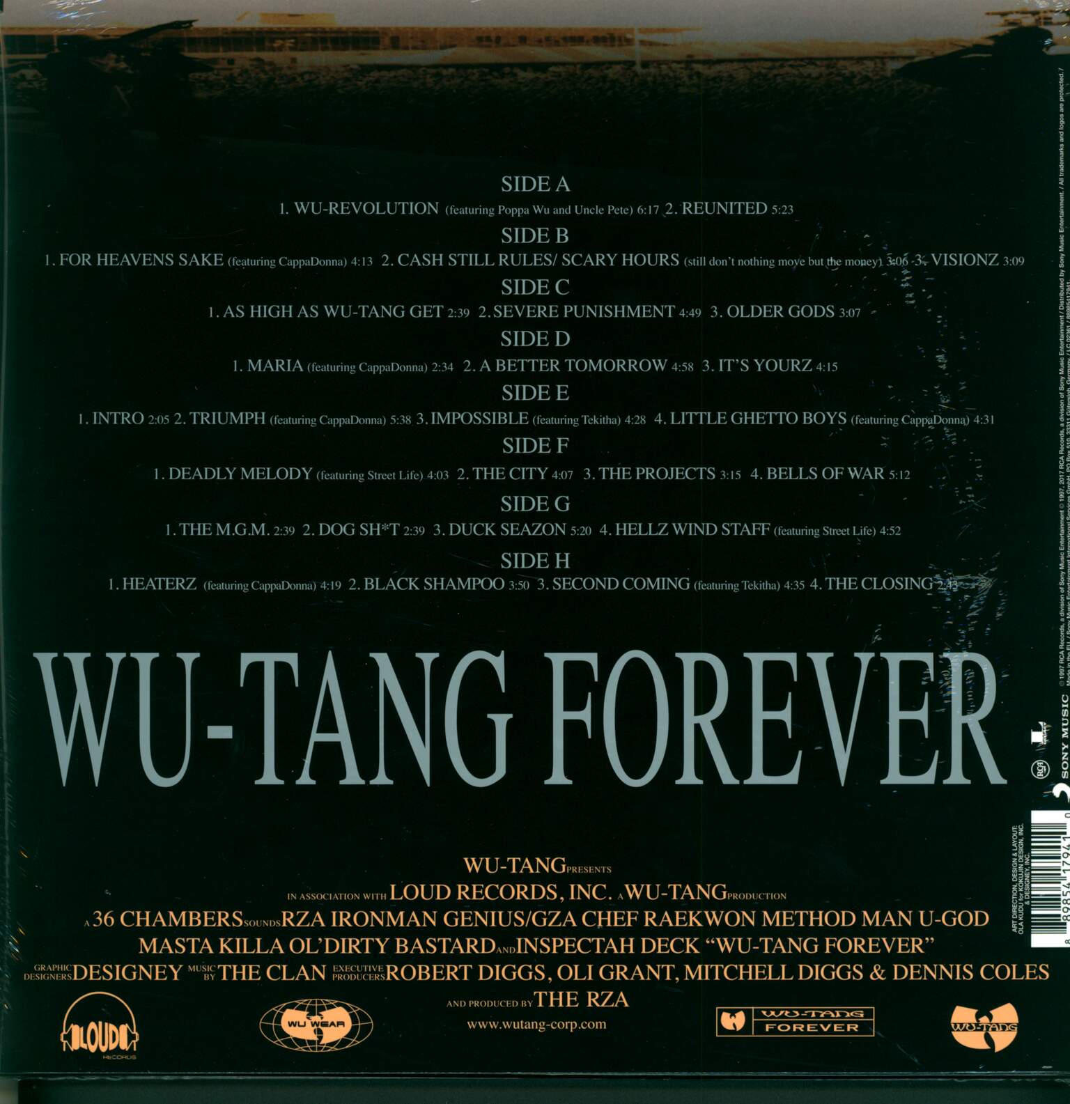 Wu-Tang Clan: Wu-Tang Forever, 4×LP (Vinyl)