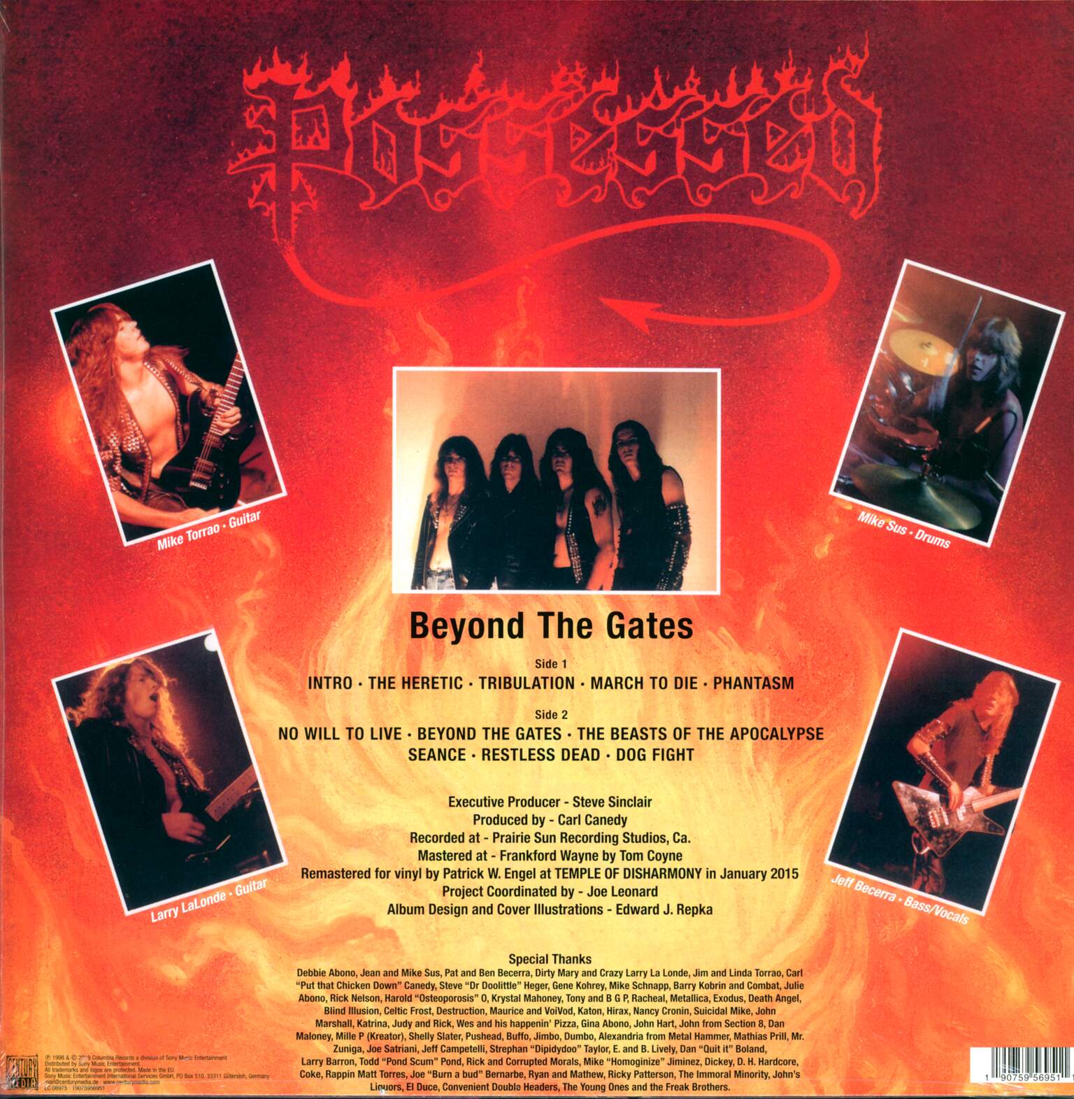 Possessed: Beyond The Gates, 1×LP (Vinyl)