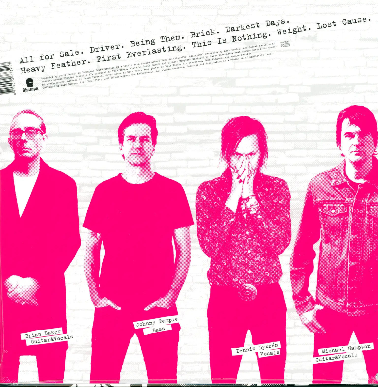 Fake Names: Fake Names, 1×LP (Vinyl)