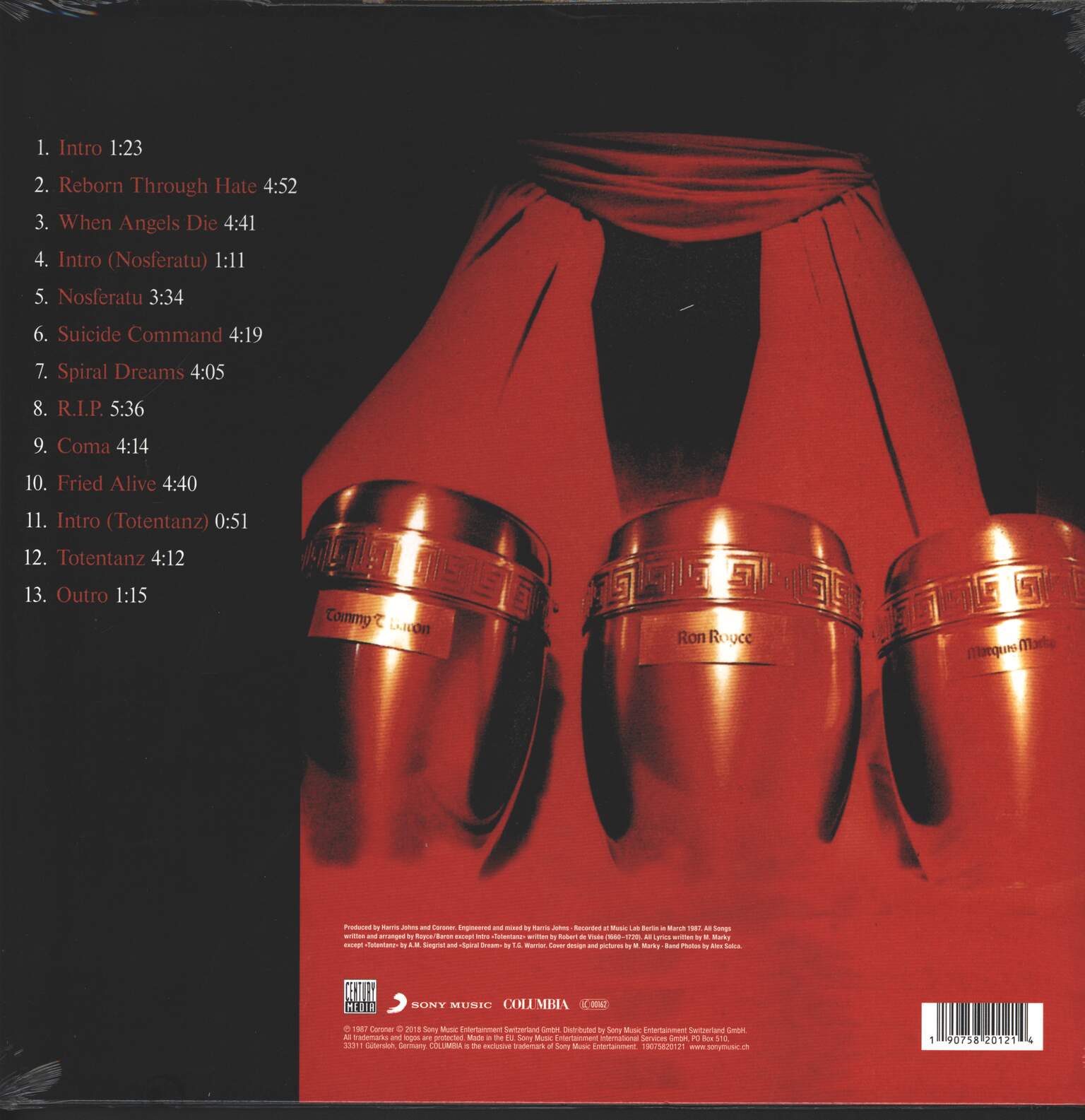 Coroner: R.I.P, 1×LP (Vinyl)