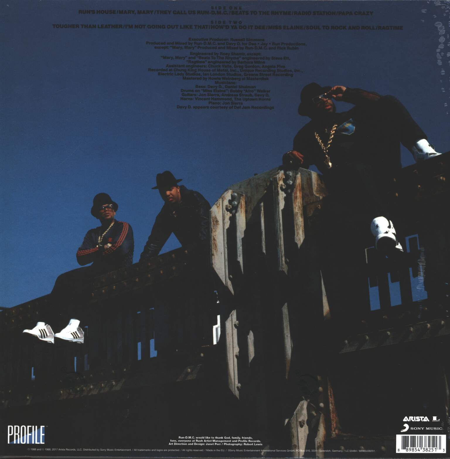Run DMC: Tougher Than Leather, 1×LP (Vinyl)