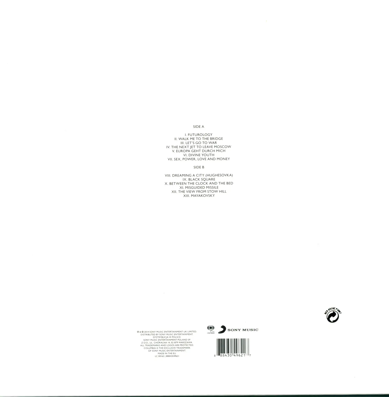 Manic Street Preachers: Futurology, 1×LP (Vinyl)