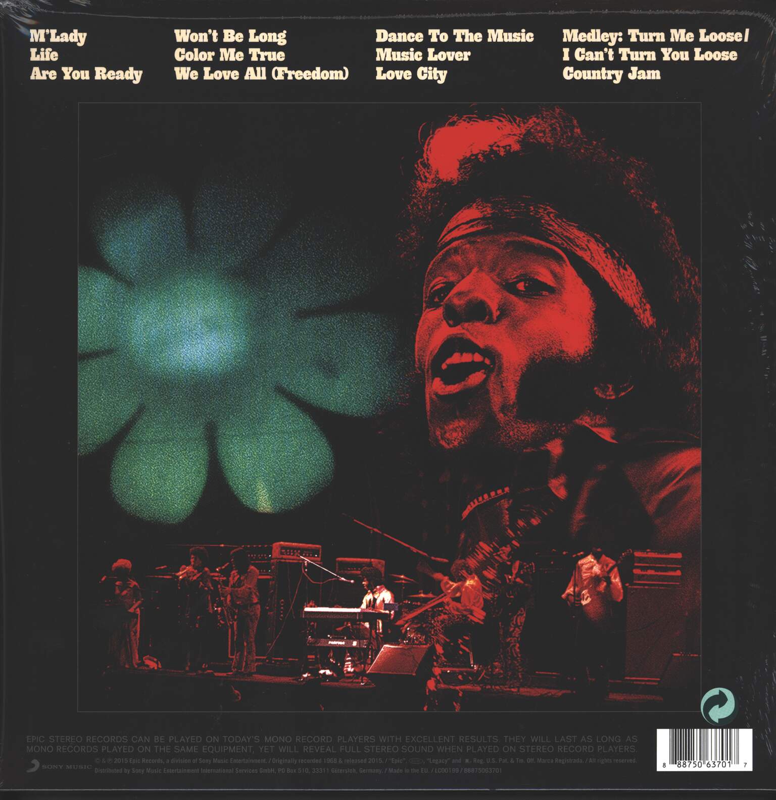 Sly + the Family Stone: Live At The Fillmore East, 2×LP (Vinyl)