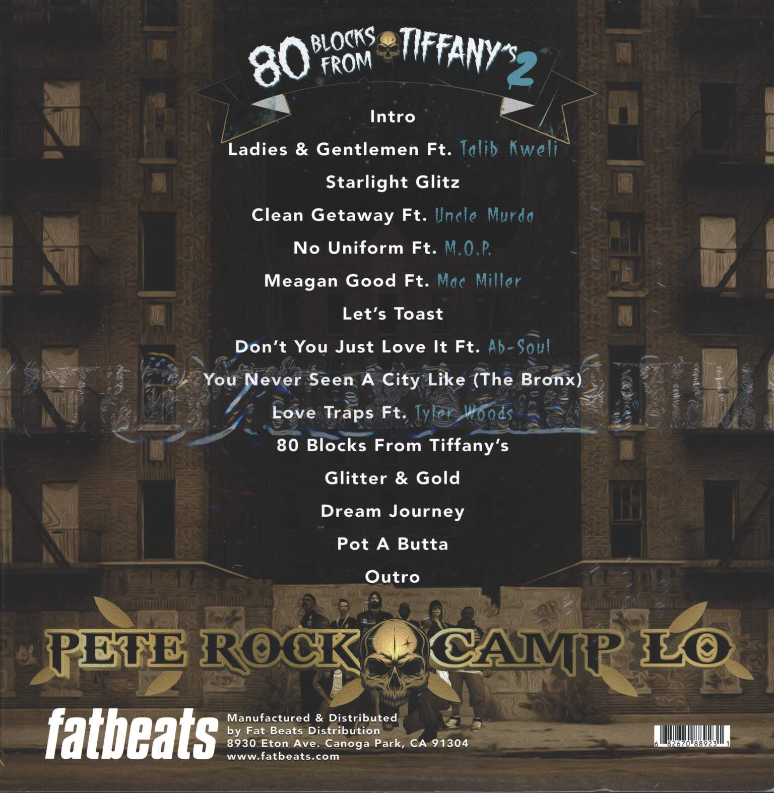 Pete Rock: 80 Blocks From Tiffany's 2, 2×LP (Vinyl)