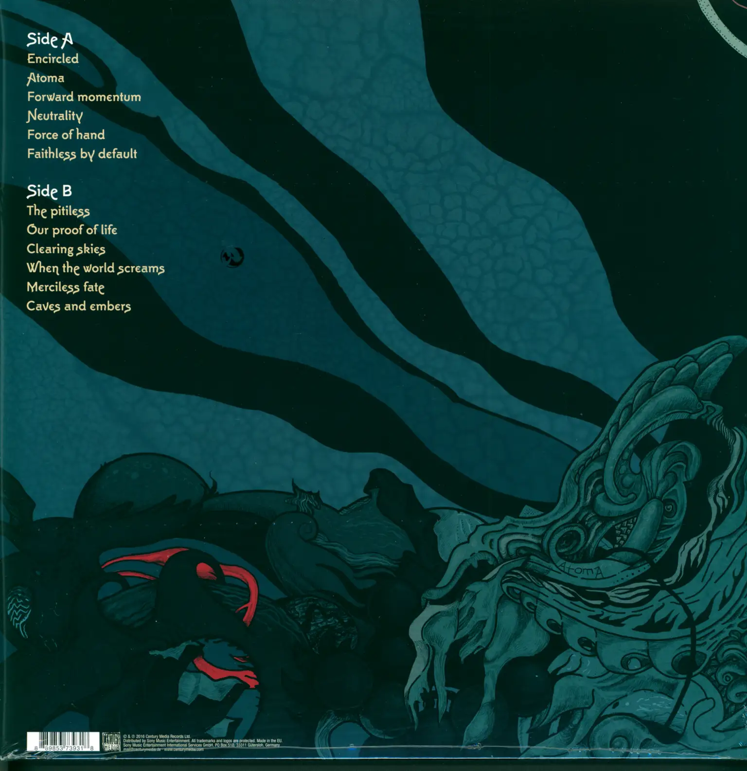 Dark Tranquillity: Atoma, 1×LP (Vinyl), 1×CD