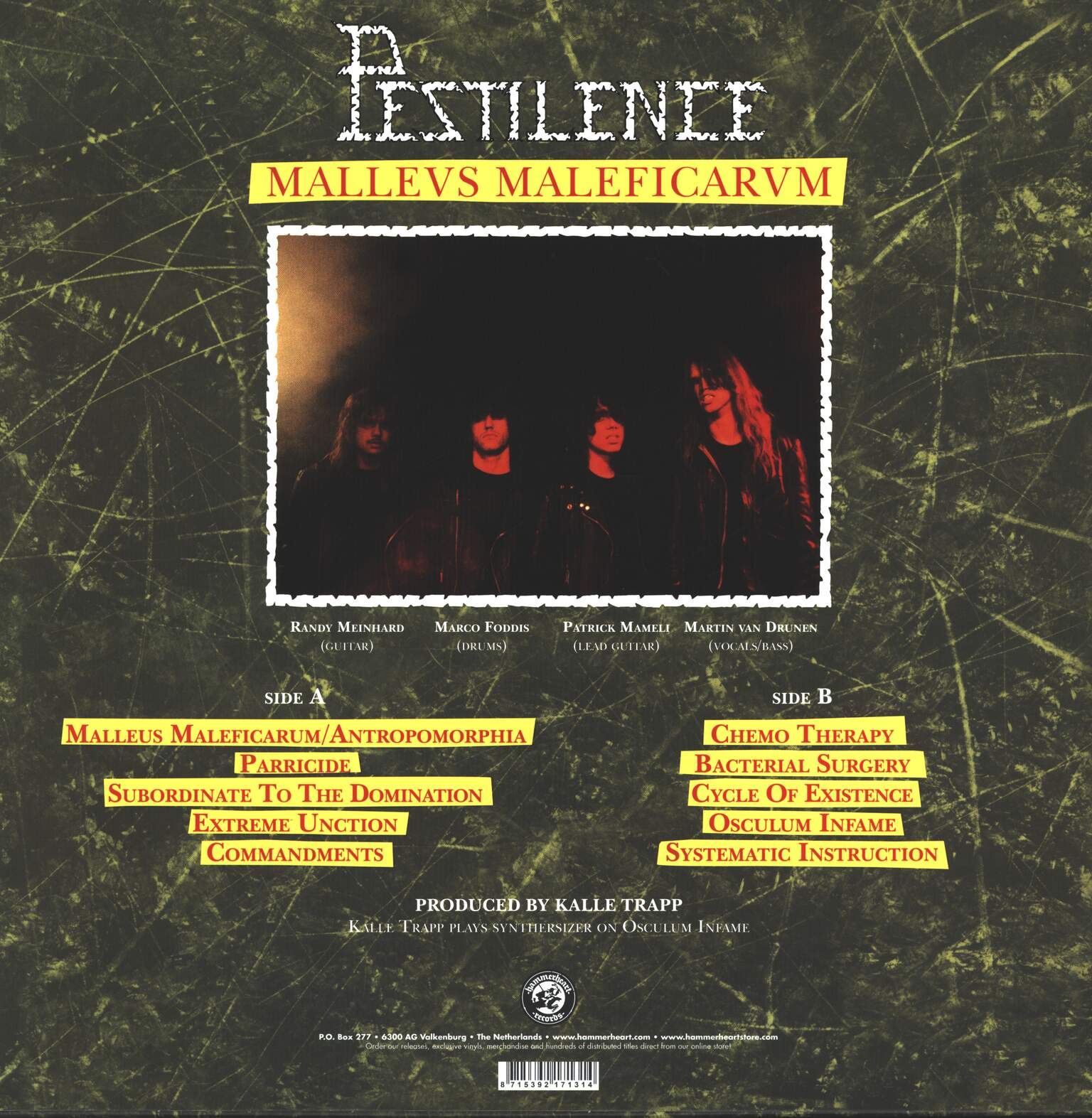 Pestilence: Malleus Malleficarum, 1×LP (Vinyl)